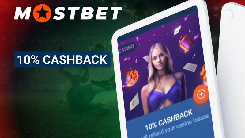 10% Cashback at Mostbet UAE – get part of your losses back every week.