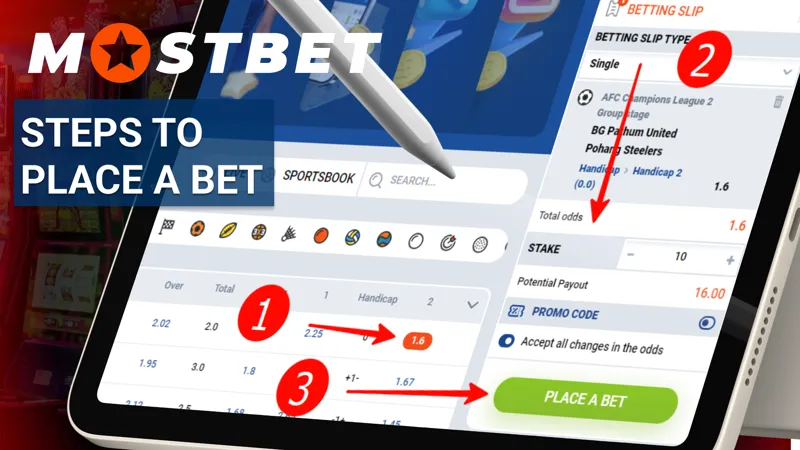 Steps to place a bet at Mostbet UAE – choosing odds, confirming stake, and enjoying the game.
